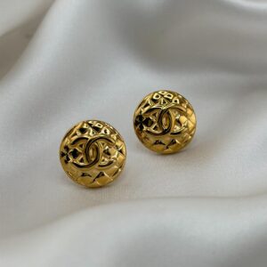 CHANEL シャネル ココマーク ピアス ゴールド