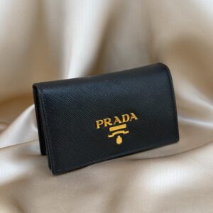 PRADA プラダ 1MC122 サフィアーノ カードケース ブラック
