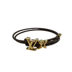 LOUIS VUITTON ルイヴィトン ブレスレット・LV ブルーム モノグラム×ゴールド