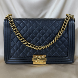 CHANEL シャネル A92193 ボーイシャネル28 チェーンショルダーバッグ ブラック