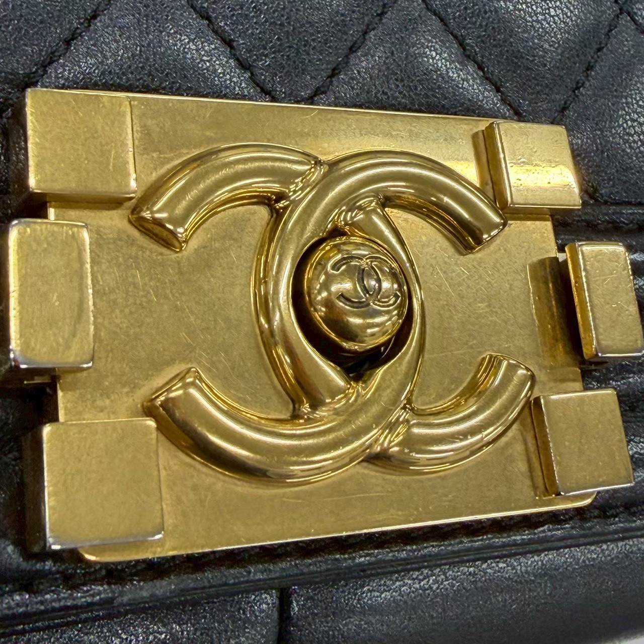 CHANEL シャネル A92193 ボーイシャネル28 チェーンショルダーバッグ ブラック - 画像 (10)