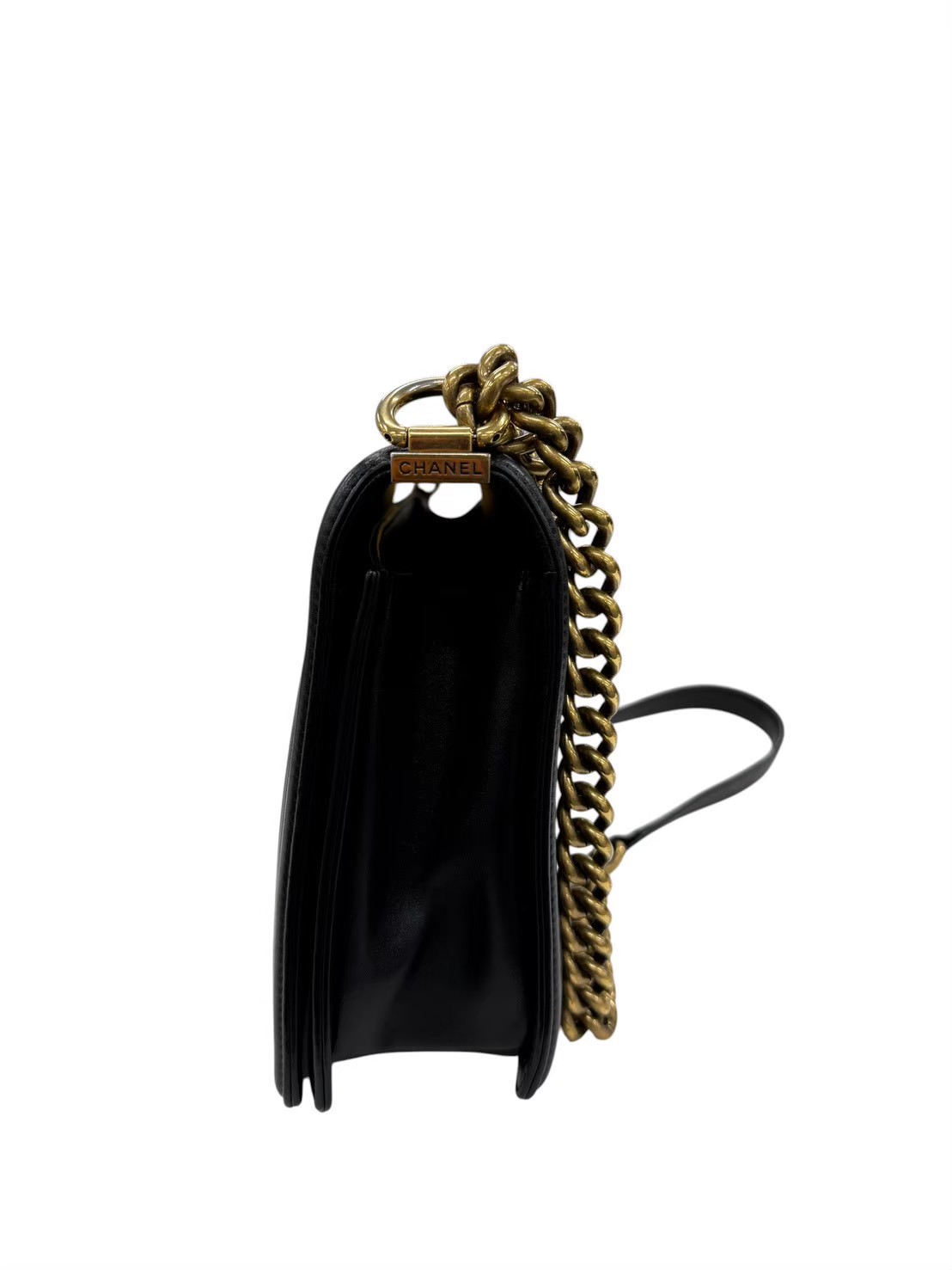 CHANEL シャネル A92193 ボーイシャネル28 チェーンショルダーバッグ ブラック - 画像 (4)