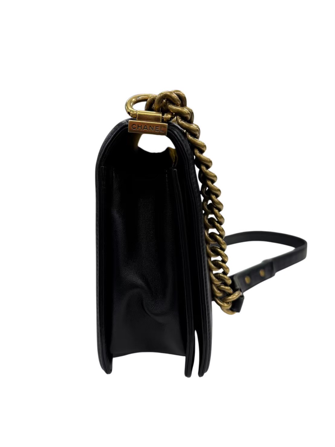CHANEL シャネル A92193 ボーイシャネル28 チェーンショルダーバッグ ブラック - 画像 (5)