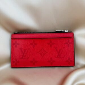 LOUIS VUITTON ルイ・ヴィトン M30829 タイガラマ コインカードホルダー ルージュ