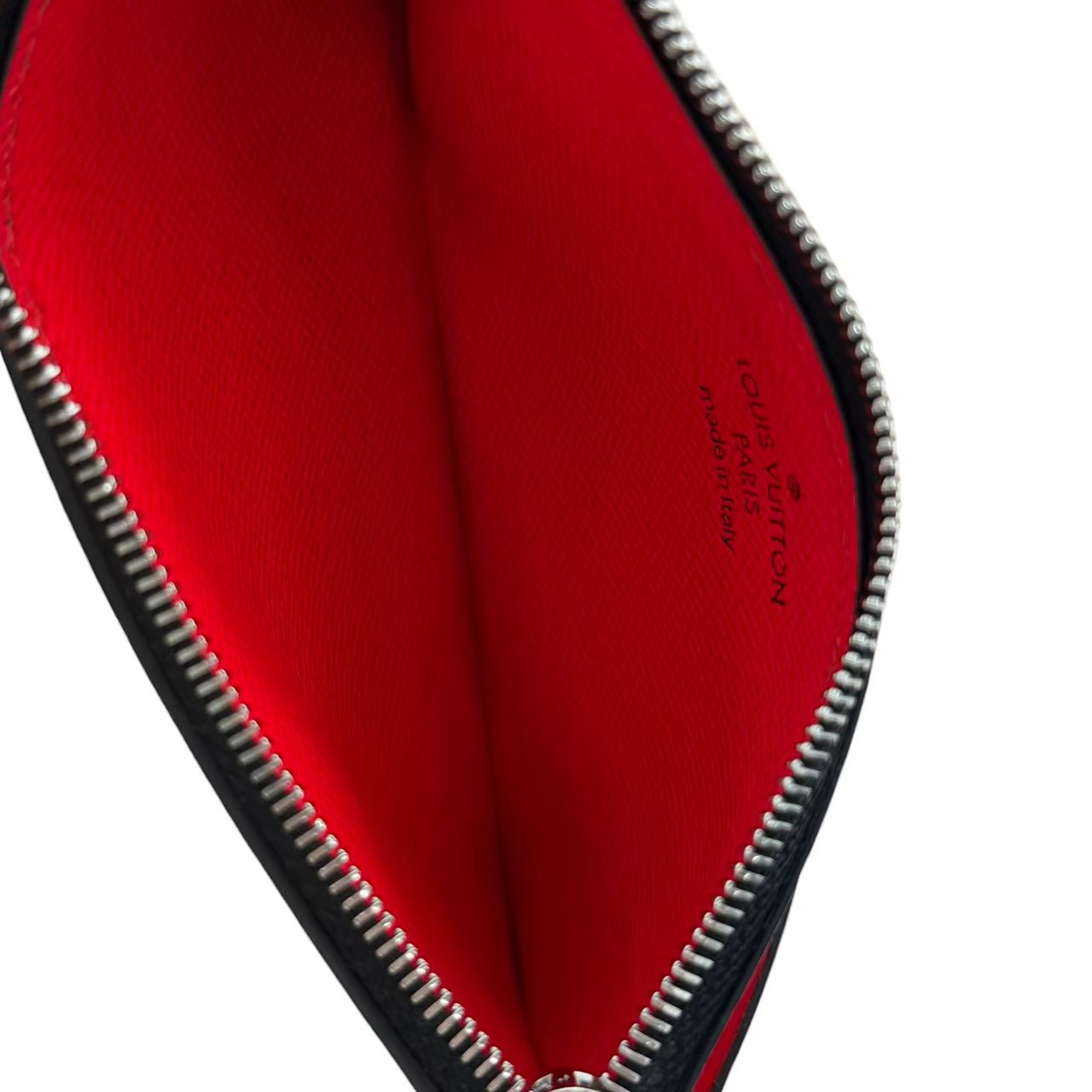 LOUIS VUITTON ルイ・ヴィトン M30829 タイガラマ コインカードホルダー ルージュ - 画像 (8)