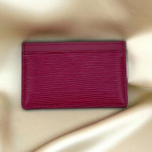 LOUIS VUITTON ルイ・ヴィトン M60327 エピ ポルト カルト・サーンプル フューシャ カードケース フューシャ