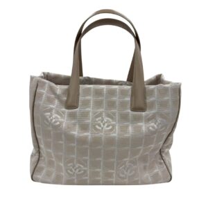 CHANEL シャネル A15991 ニュートラベルラインMM トートバッグ ベージュ