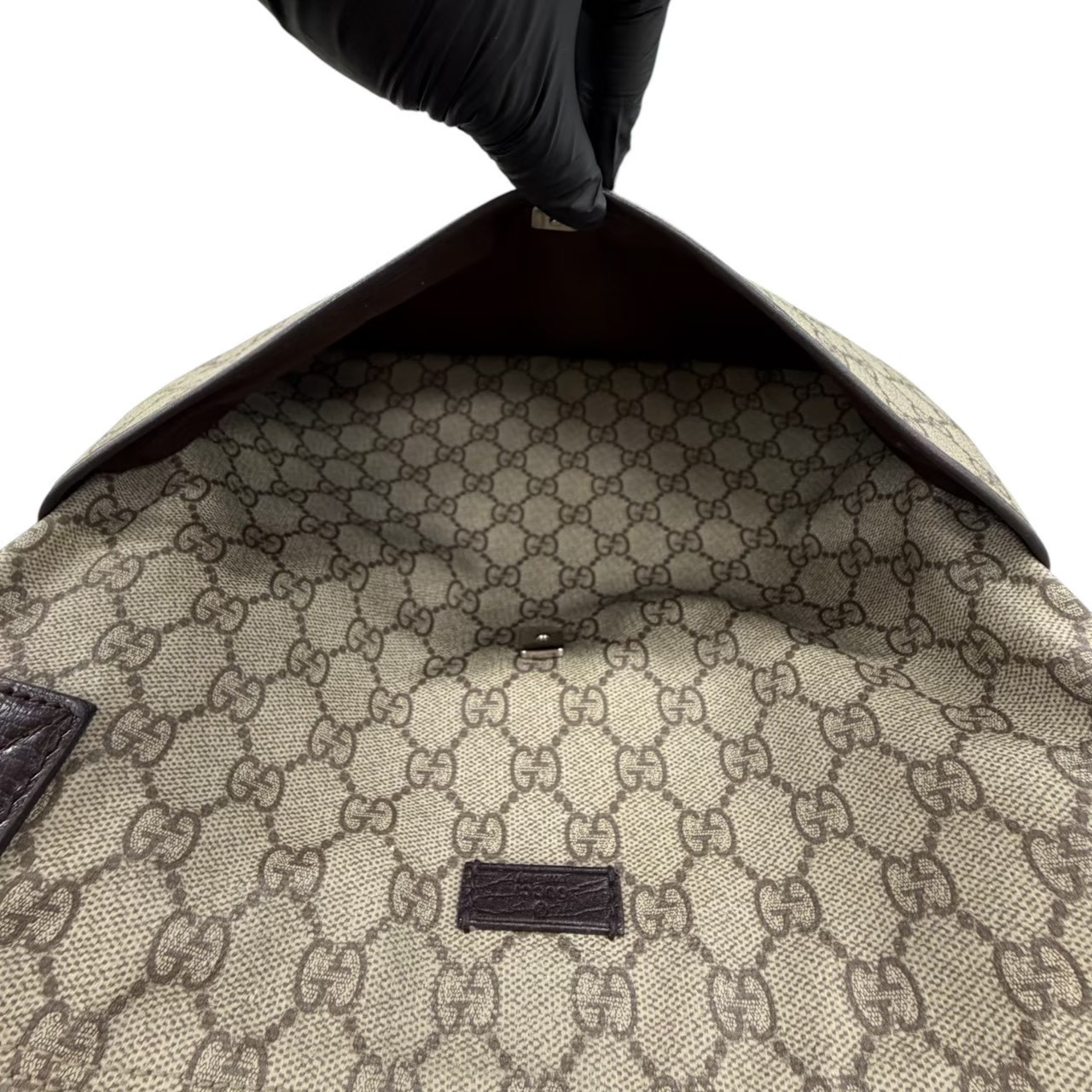 GUCCI グッチ 141198 GGスプリーム ショルダーバッグ ベージュ - 画像 (9)
