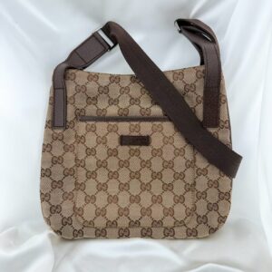GUCCI グッチ 122793 ショルダーバッグ ベージュ×ブラウン