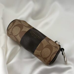 COACH コーチ F61709 ゴルフボールケース ブラウン