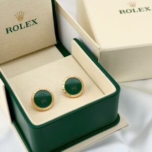 ROLEX　A1038GREEN　フルーテッド　カフスリンク