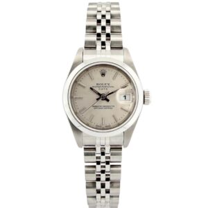 ROLEX 79160 オイスターパーペチュアルデイト 26 文字盤シルバー(打痕磨き跡あり)