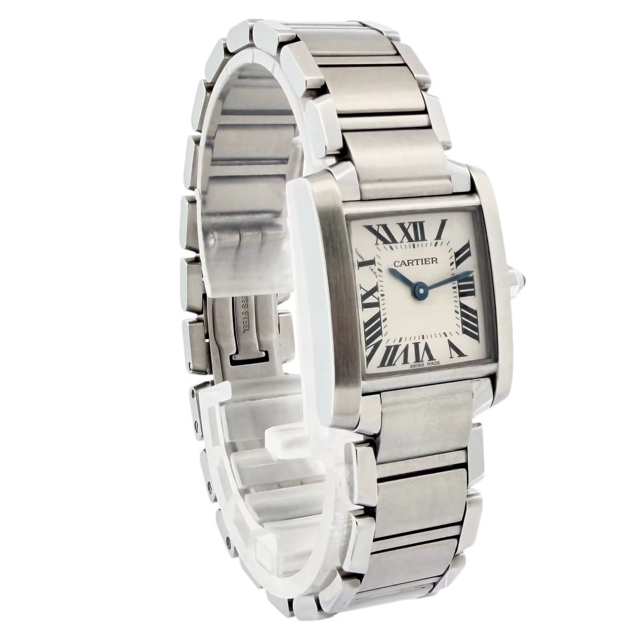 Cartier カルティエ W51008Q3 タンクフランセーズSM ホワイト - 画像 (4)