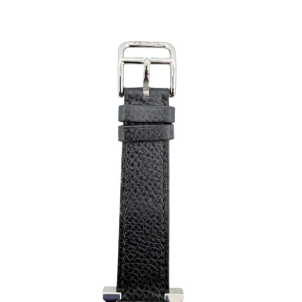 HERMES HH1.210 Hウォッチ シルバー レザーベルト | ODAFUKU