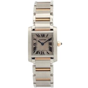Cartier　W51029Q4　タンクフランセーズ SM ピンクシェル