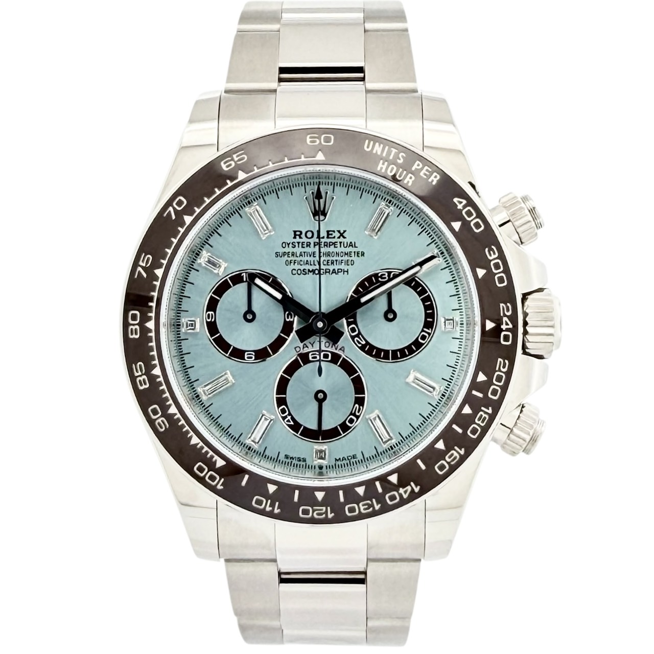 ROLEX 126506 コスモグラフデイトナ アイスブルー バケットダイヤ