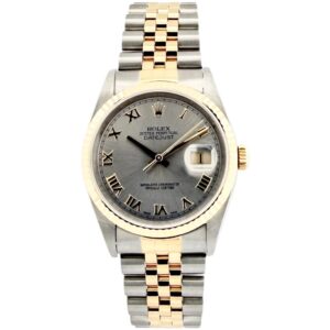 ROLEX　16233　デイトジャスト　グレーローマ