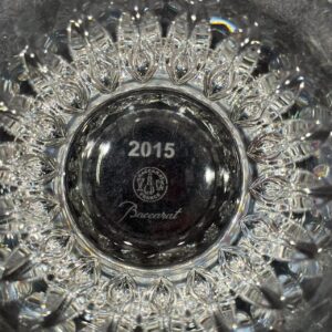 【未使用】Baccarat バカラ ロックグラス ROSA 2015