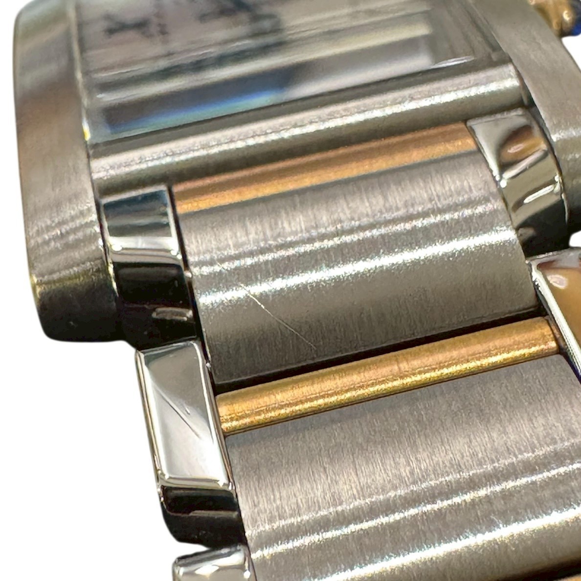 Cartier W51029Q4 タンクフランセーズ SM ピンクシェル - 画像 (5)