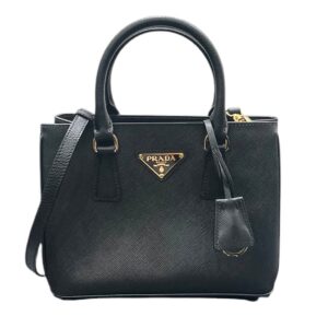 PRADA　ガレリア サフィアーノ レザー ミニバッグ 1BA296