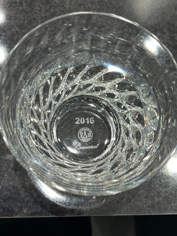 BACCARAT バカラ ロックグラス ペアセット 2016 イヤータンブラー 未使用 - 画像 (3)